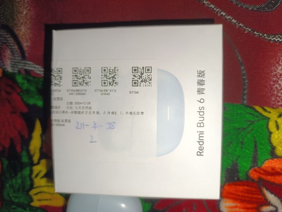 Redmi buds 6 lite китай