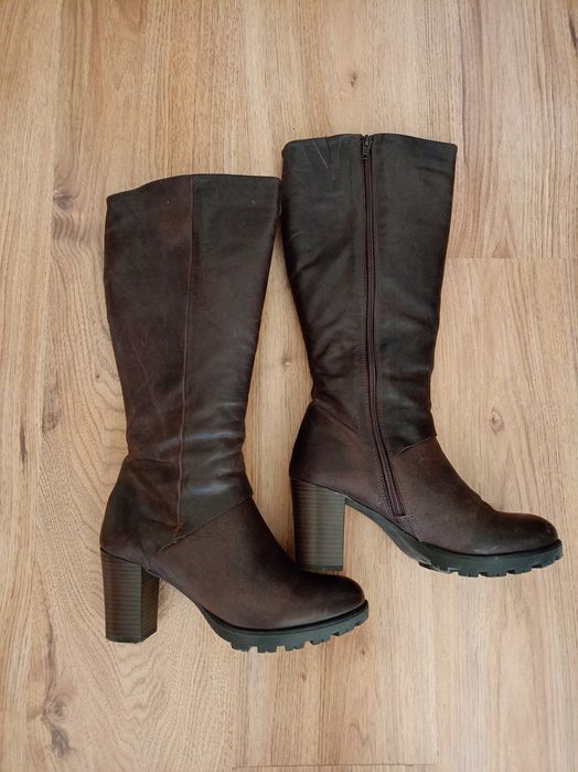 Дамски ботуши естествена кожа