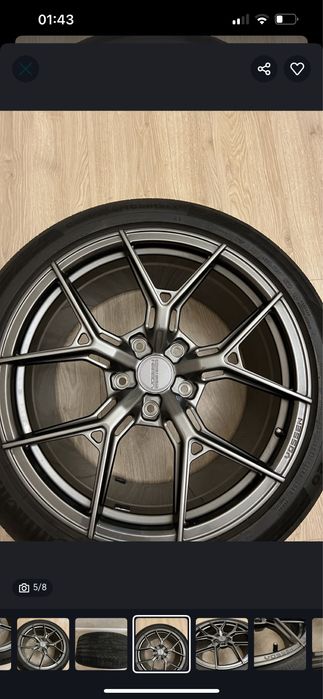 продам диски  с шинами новые  кованые диски