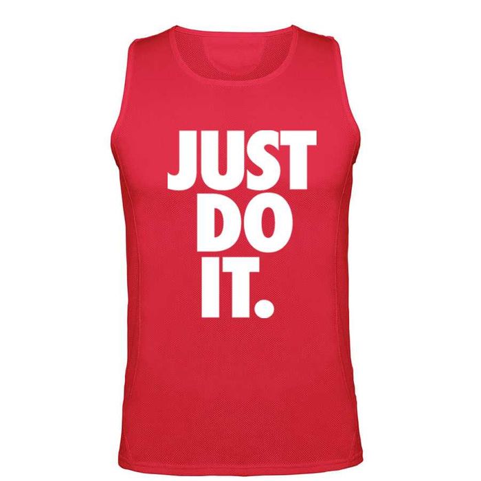 DRI-FIT! Мъжки спортни потници JUST DO IT - 6 ЦВЯТА. Или с ТВОЯ идея!