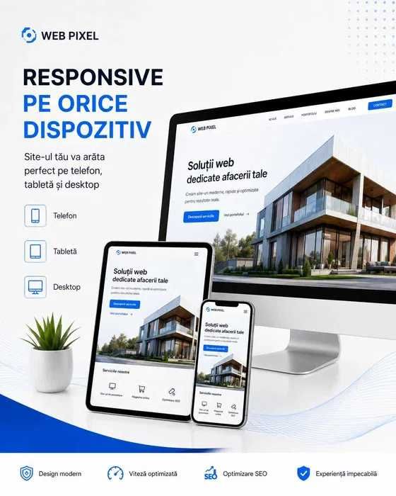 Creare Site Web & Magazin Online Profesional | Website de Prezentare