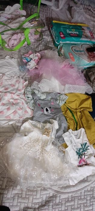 одежда на новорожденных девочек