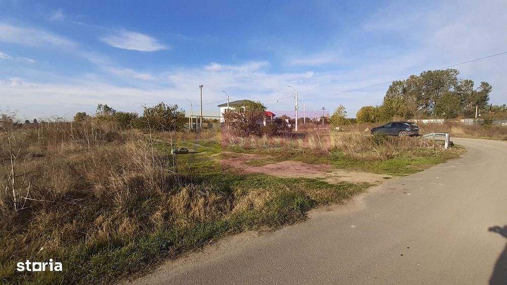 Teren la Asfalt cu utilități alături (Curent & Gaz) lângă București
