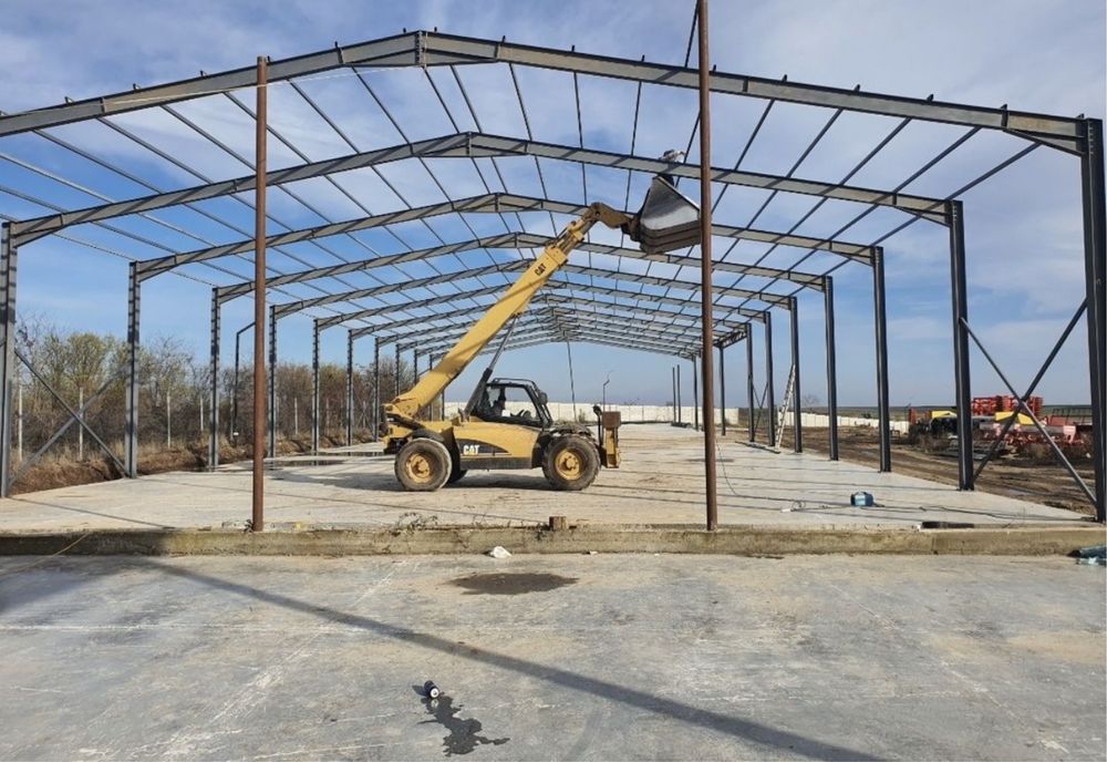 Vand hale si structuri metalice ofer certificat si garantie