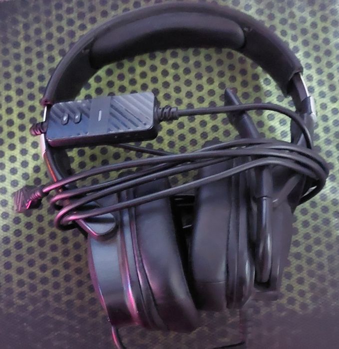 Casti Gaming MARVO HG9068, USB, negru