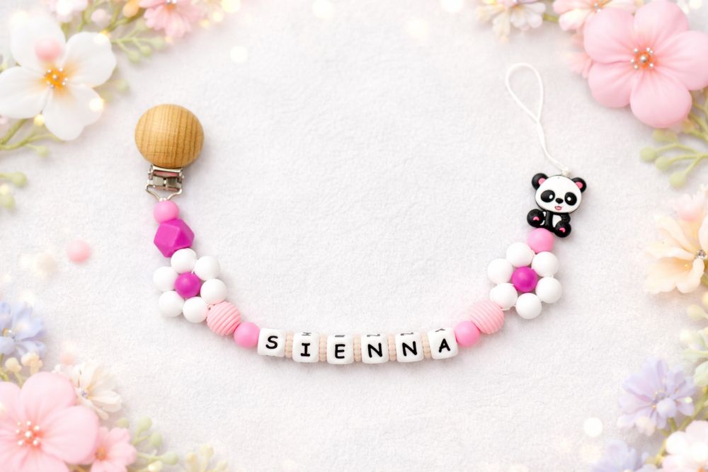 Lănțișoare suzetă personalizate