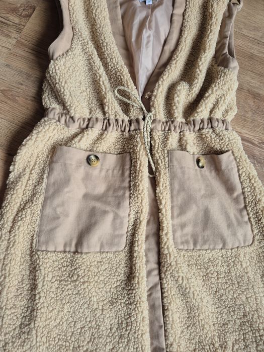 Vestă de blană/ S-M-L/ S.Tropez/ midi