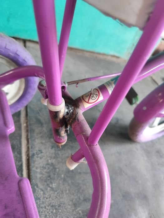 Велосипед с ручкой