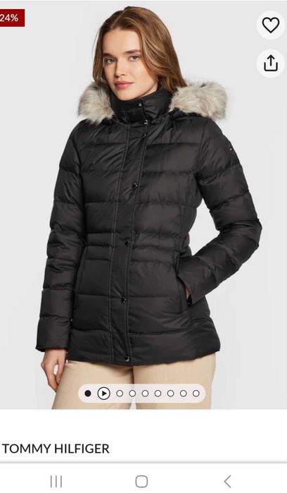 Geaca iarna tommy hilfinger