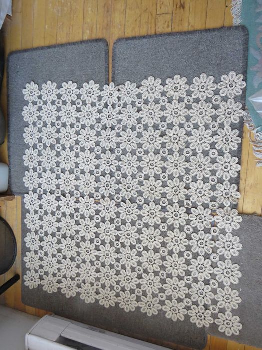 Vând MACRAME-uri unicate/seturi, bej si colorate, preturi:60E-max:500E