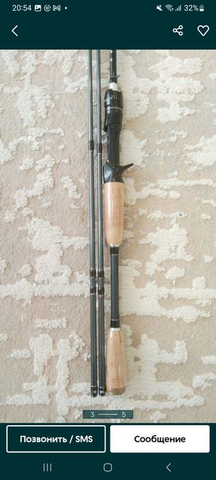 Продам кастинговый спининг для рыбалки