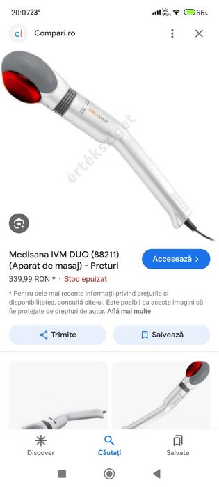 Aparat masaj Medisana
