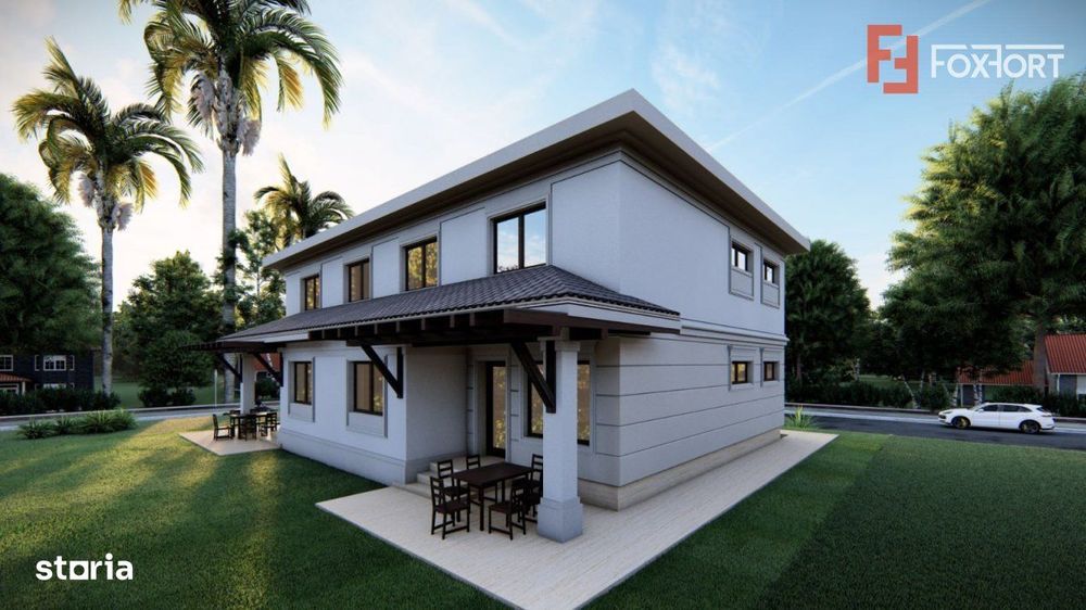 Duplex 5 camere, Sacalaz - Arhitectura moderna