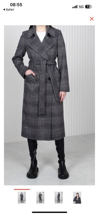 Пальто демисезонное