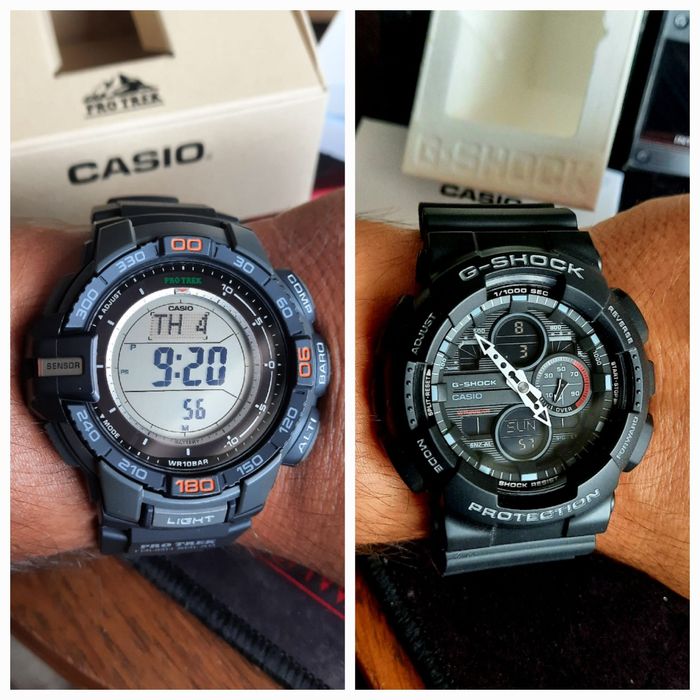 Casio ProTrek si G Shock