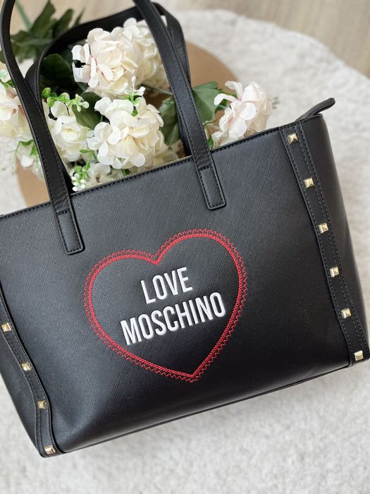 Love Moschino Guess Liu jo дамска чанта\ кожа