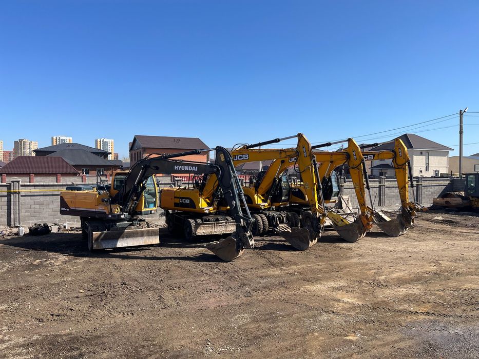 Колесные/Гусяничные Экскаваторы!