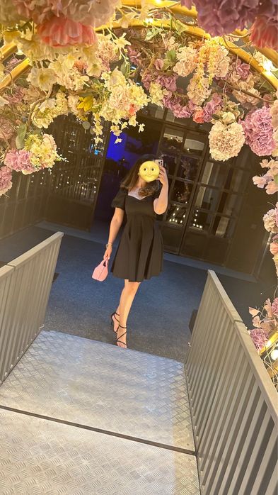 Черное платье 44 размера