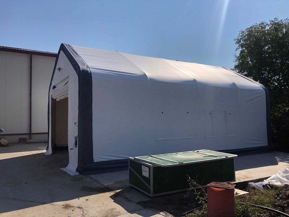 Hala din fier galvanizat 6,1x9,76x4,88 m