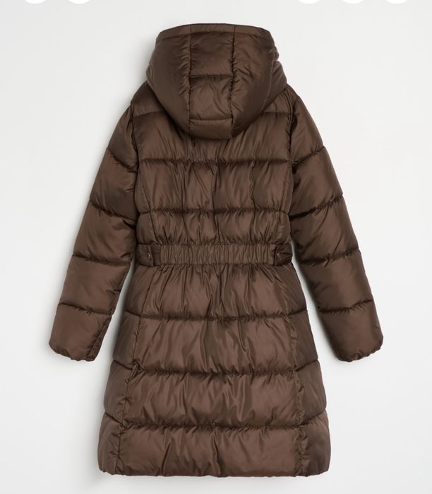 Дълго дамско яке Цвят Шоколад S размер