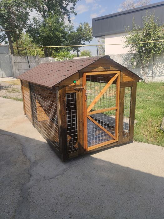 V.I.P Будка для собаки. Вольер* утепление, Эл подогрев