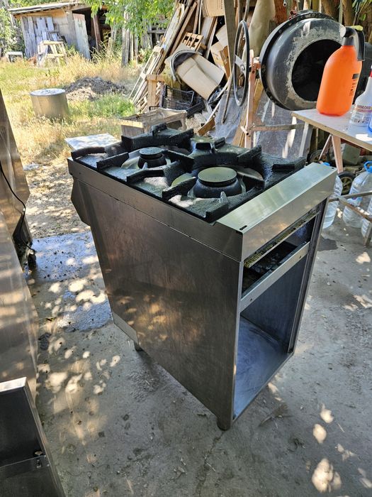 Газов котлон на база Професионален със защита СЕ  2-ка. Втора употреба