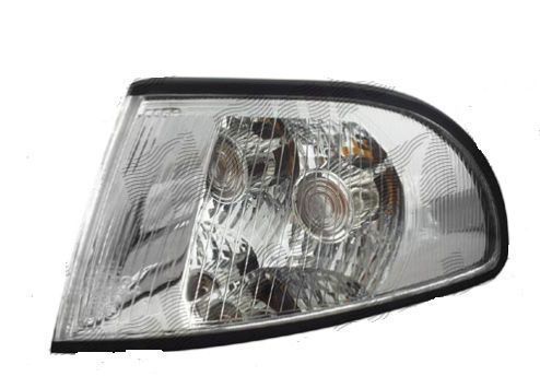 Lampa semnalizare fata Audi A4 (B5) model S4 1994-1998/, BestAutoVest partea stanga silver-transparent, cu suport bec