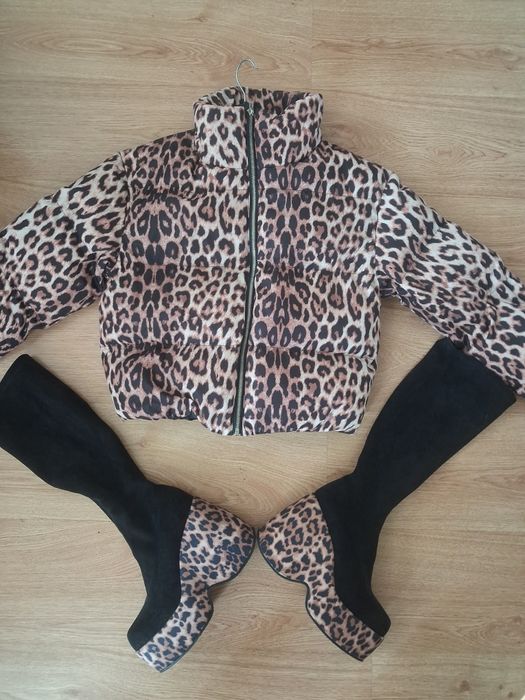 Страхотен сет обличано веднъж!!! Ботуши 38н яке С/М