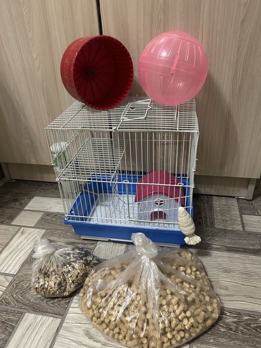 Клетка для хомяка бу