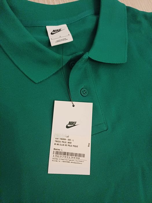 Tricou polo Nike, marimea L cu eticheta