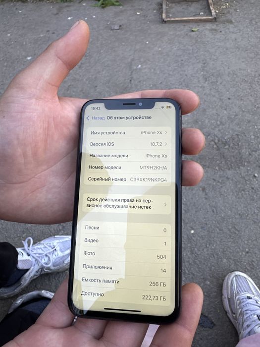 Продам айфон XS в хорошем состоянии