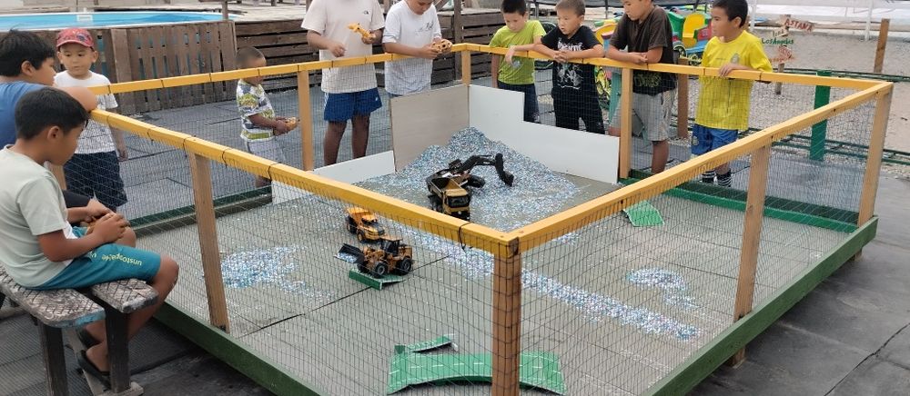 Батут, паровозик, аттракцион, тир, т.б.