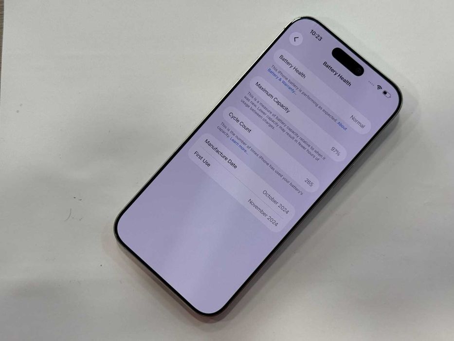 iPhone 16 Pro Max 256GB- 97% BH