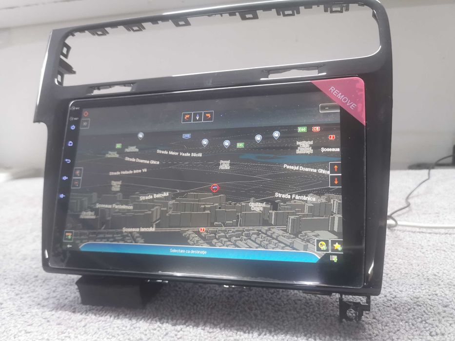 Navigatie Android VW Golf 7 octacore 4/64gb QLED