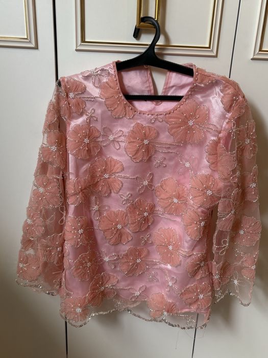 Блузка ручкная работа