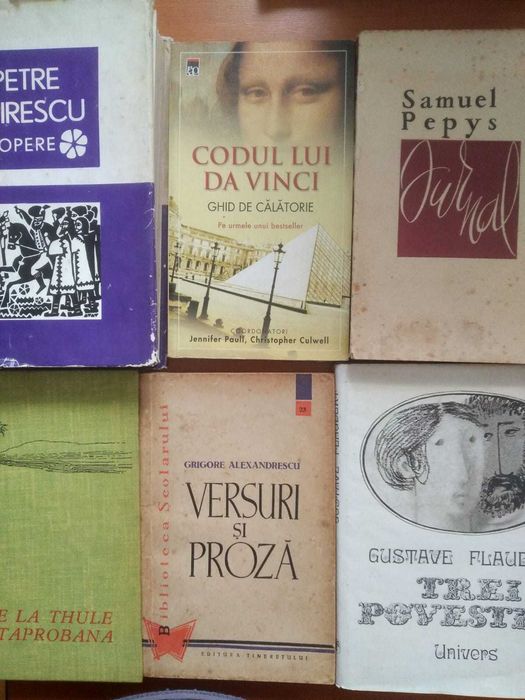 Vand carti scriitori romani si straini