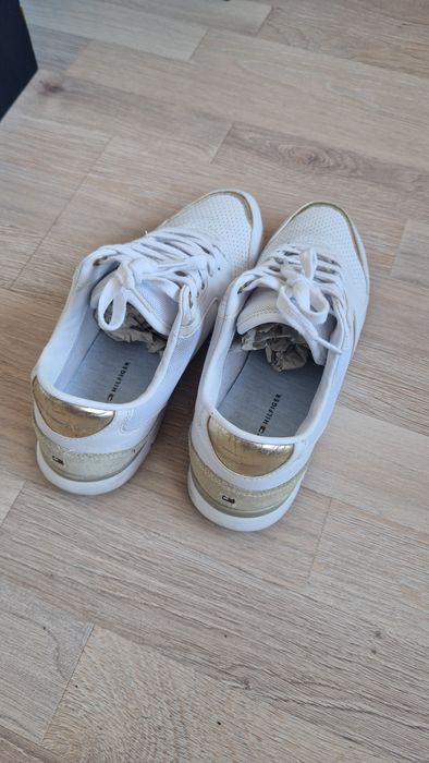 Adidasi Tommny Hilfiger, piele, 38