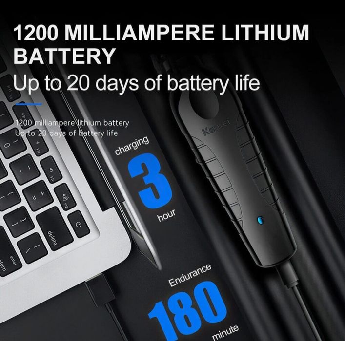 Masina Kemei 2299 profesionala 0 mm noua sigilata, cel mai bun preț!