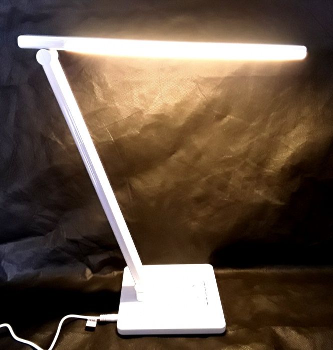 LAMPĂ DE BIROU electronica LEDURI, control culoare in 5 trepte - NOUĂ