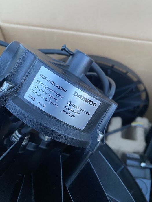 Lampa led industriala Daewoo cu senzor si telecomanda