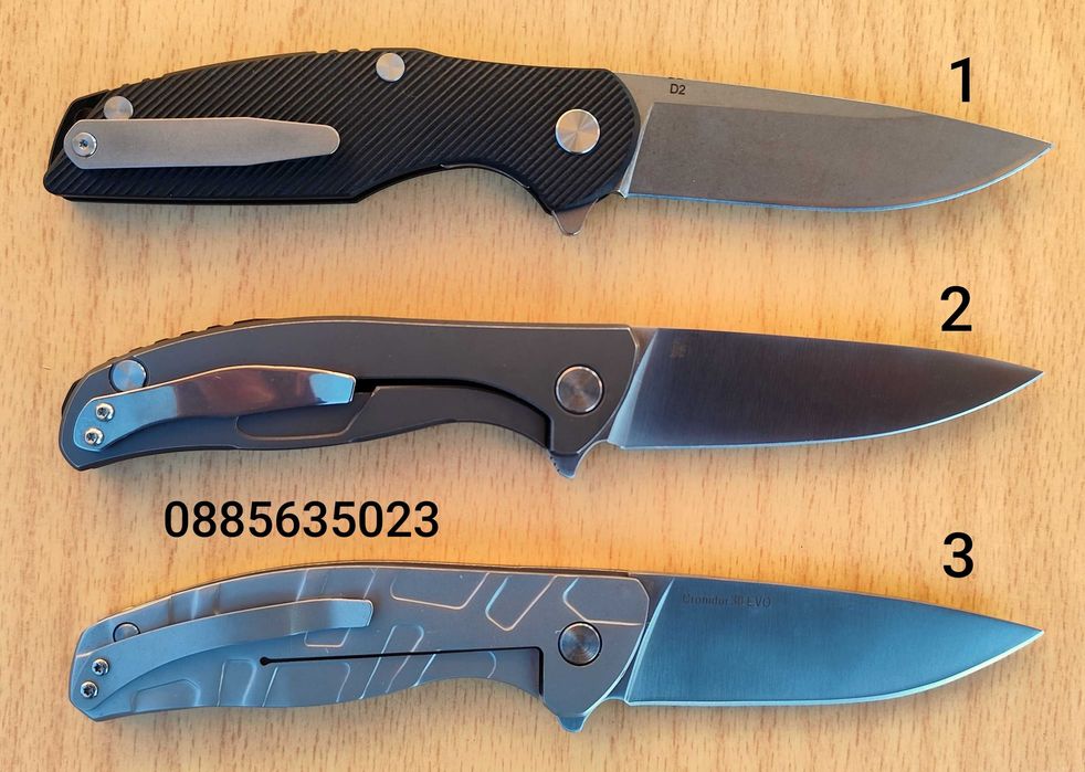 Сгъваем нож Shirogorov / 3 модела /