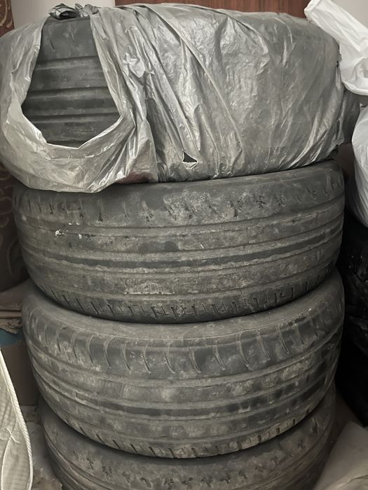 215/60/16 покрышки б/у комплект