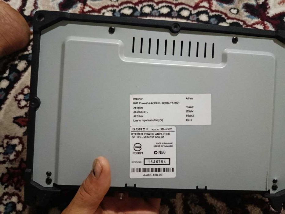 Sony Usilitel 500w
