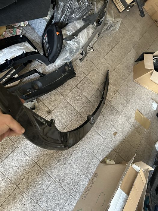 Карбонов сполер добавка,лип за предна броня Бмв Bmw F80 F82 F83 Front  Carbon Fiber Genuine BMW M3 F80 F82 M4 M Performance