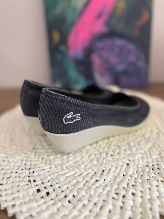 Обувки Lacoste, деним