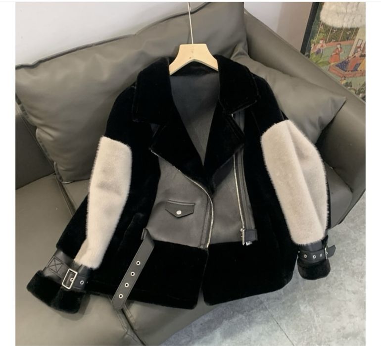 Дубленка из эко меха