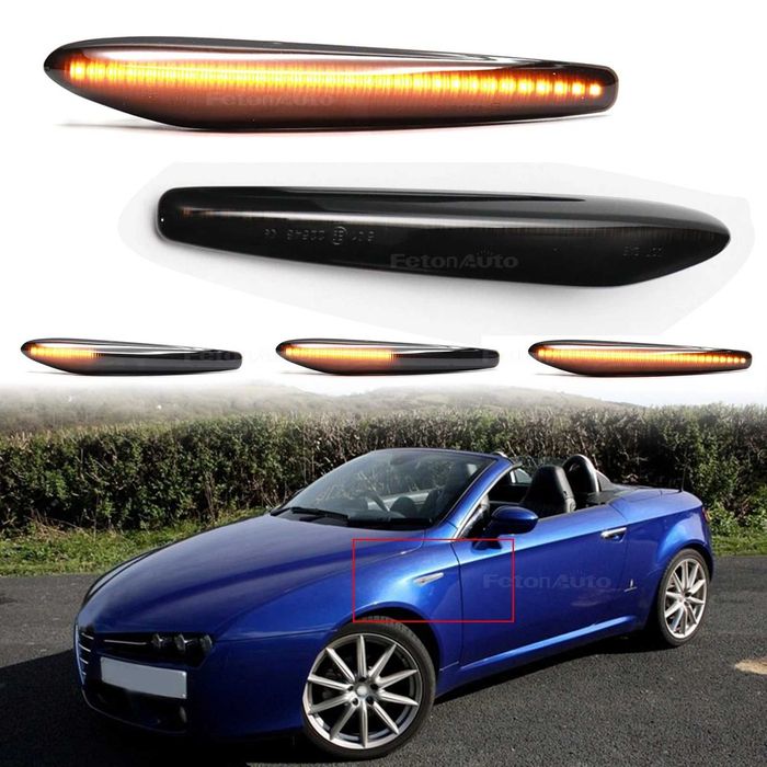 Lampi semnalizare led Dinamice pentru Alfa Romeo Alfa Romeo 159, Brera
