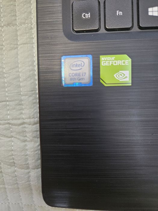 Продаётся Acer core i7 8th gen Aspire