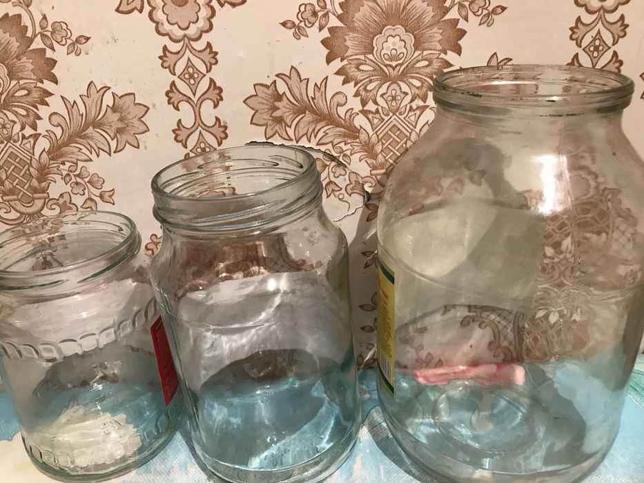 Банки0,1;л; 2л;  3л от 50тг