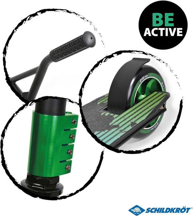 Тротинетка Schildkröt Stunt Untwist, с алуминиева джанта, 100 мм PU